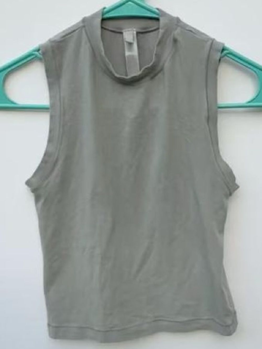 SKIMS- Stretch Cotton Jersey Mock Neck Tank